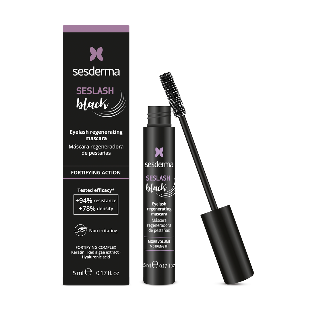 Sesderma Seslash Black Mascara de pestañas Fortalecerdora  5ml