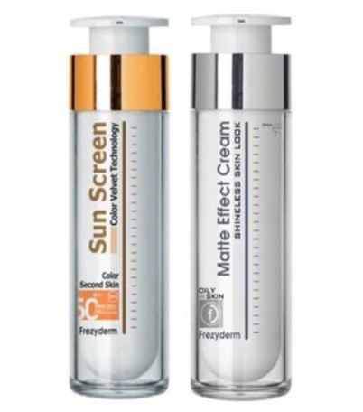 Dúo Sun Screen Velvet color + Matte Effect