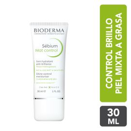 Bioderma Sebium Mat Control 30ml de para Facial - Compra online en DermotiendaShopping