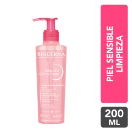 Bioderma Sensibio Gel Moussant 200ml de para Limpiadores - Compra online en DermotiendaShopping
