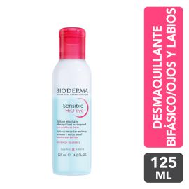 Bioderma Sensibio H2O Eye 125ml de para Limpiadores - Compra online en DermotiendaShopping