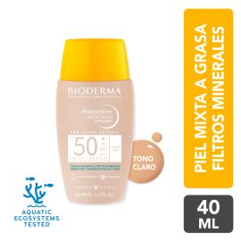 Bioderma Photoderm Nude Touch SPF 50 Teinte Claire 40ml de para Photoderm - Compra online en DermotiendaShopping