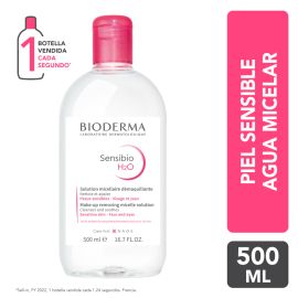 Bioderma Sensibio H2O 500ml de para Limpiadores - Compra online en DermotiendaShopping