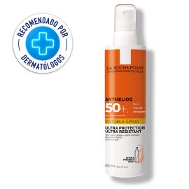 Protector Solar Corporal Anthelios Spray Invisible FPS 50+ 200ml bloqueador de para Anthelios - Compra online en DermotiendaShopping