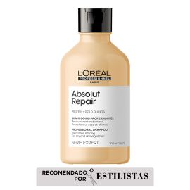 Shampoo para cabello dañado Absolut Repair 300ml Loreal Professionnel de para Skus selecionados el 2do a 30% - Compra online en DermotiendaShopping