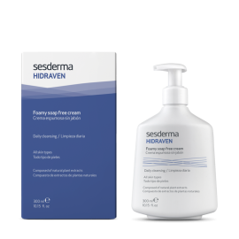 Sesderma Hidraven Crema Espumosa sin Jabón 300ml de para Limpieza sesderma - Compra online en DermotiendaShopping