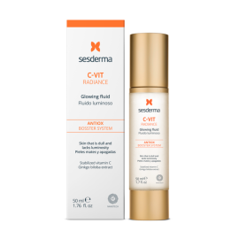 Sesderma C-VIT Radiance Fluido Luminoso 50ml de para C VIT crema - Compra online en DermotiendaShopping