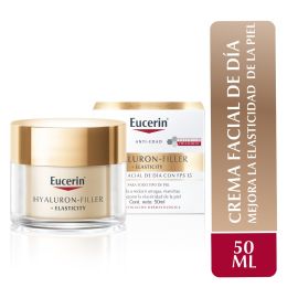 Eucerin Hyaluron Filler Elasticity Crema de día FPS15 50ml de para Cremas - Compra online en DermotiendaShopping