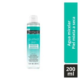 Neutrogena Agua Micelar Purified Skin 200ml de para Neutrogena - Compra online en DermotiendaShopping