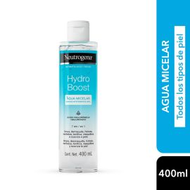 Agua Micelar Desmaquillante Neutrogena Hydro Boost Ácido Hialurónico 400 ml de para Neutrogena - Compra online en DermotiendaShopping