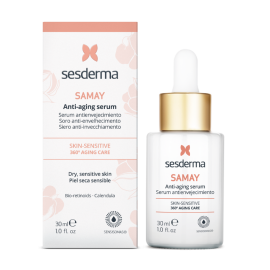 Sesderma Samay Serum Antiedad para pieles sensibles 30ml de para 25% PRODUCTOS BAJA ROTACION - Compra online en DermotiendaShopping