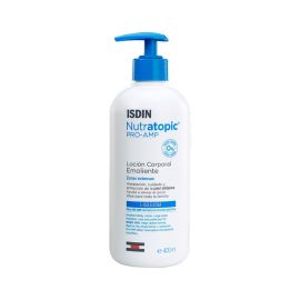 Isdin Nutratopic Loción Emoliente 400ml - Loción corporal emoliente zonas extensas cuidado y protección piel reactiva de para Pediátricos - Compra online en DermotiendaShopping