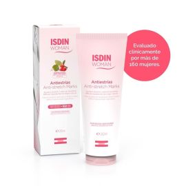 Isdin Woman Antiestrías 250ml - Crema corporal que ayuda a prevenir y atenuar las estrías de para Hidratación - Compra online en DermotiendaShopping