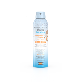 Fotoprotector Pediatrics Transparent Spray Wet Skin SPF50+ 250ml de para Fotoprotección ISDIN - Compra online en DermotiendaShopping