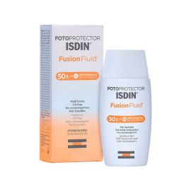 Isdin Fotoprotector Fusion Fluid SPF50 50ml - Bloqueador solar facial hidratante de para Isdindays - Compra online en DermotiendaShopping