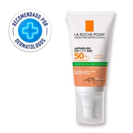 Protector Solar Anthelios UVMune 400 Oil Control Toque Seco con Color FPS 50+ 50ml bloqueador de para Anthelios - Compra online en DermotiendaShopping