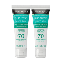 Pack Neutrogena Protector Solar Sun Fresh Piel Grasa x2 und de para Neutrogena - Compra online en DermotiendaShopping