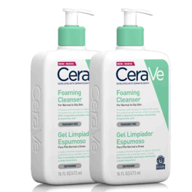 Dúo Espumoso 473ml Cerave de para PACK REGALO - Compra online en DermotiendaShopping