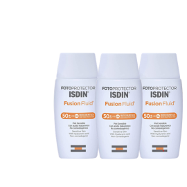 Pack ISDIN Fotoprotector Fusion Fluid SPF50 50ml x3 de para Packs - R. Lam - Compra online en DermotiendaShopping
