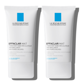 Dúo La Roche Posay doble hidratación effaclar mat de para Rutinas LRP - Compra online en DermotiendaShopping