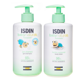 Pack Isdin Baby Naturals Gel Shampoo + Lotion 400ml de para Rutinas y Packs - Compra online en DermotiendaShopping