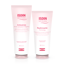 Pack ISDIN Woman Reafirmante + Antiestrías de para Rutinas - Compra online en DermotiendaShopping