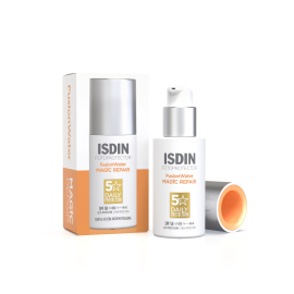 Isdin Fotoprotector Age Repair Magic Fusion Water 50ml SPF50 de para Foto Ultra (Facial) - Compra online en DermotiendaShopping