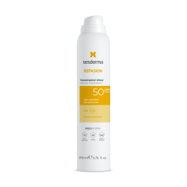 Sesderma Repaskin Aerosol Transparente SPF50 200ml de para Repaskin - Compra online en DermotiendaShopping
