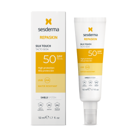 Sesderma Repaskin Tacto Seda SPF50 50ml de para Repaskin - Compra online en DermotiendaShopping