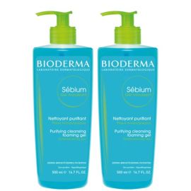 Dúo Sébium Gel Moussant 500 ml- para piel mixta a grasa de para Bioderma - Compra online en DermotiendaShopping