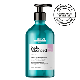 Shampoo en gel para cuero cabelludo sensible Scalp Advanced Anti-Discomfort 500 ml Loreal Professionnel de para productos 500ml - Compra online en DermotiendaShopping