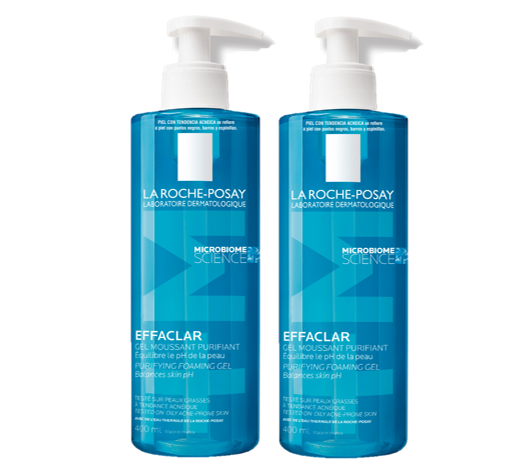 Dúo La Roche Posay limpieza effaclar 400ml