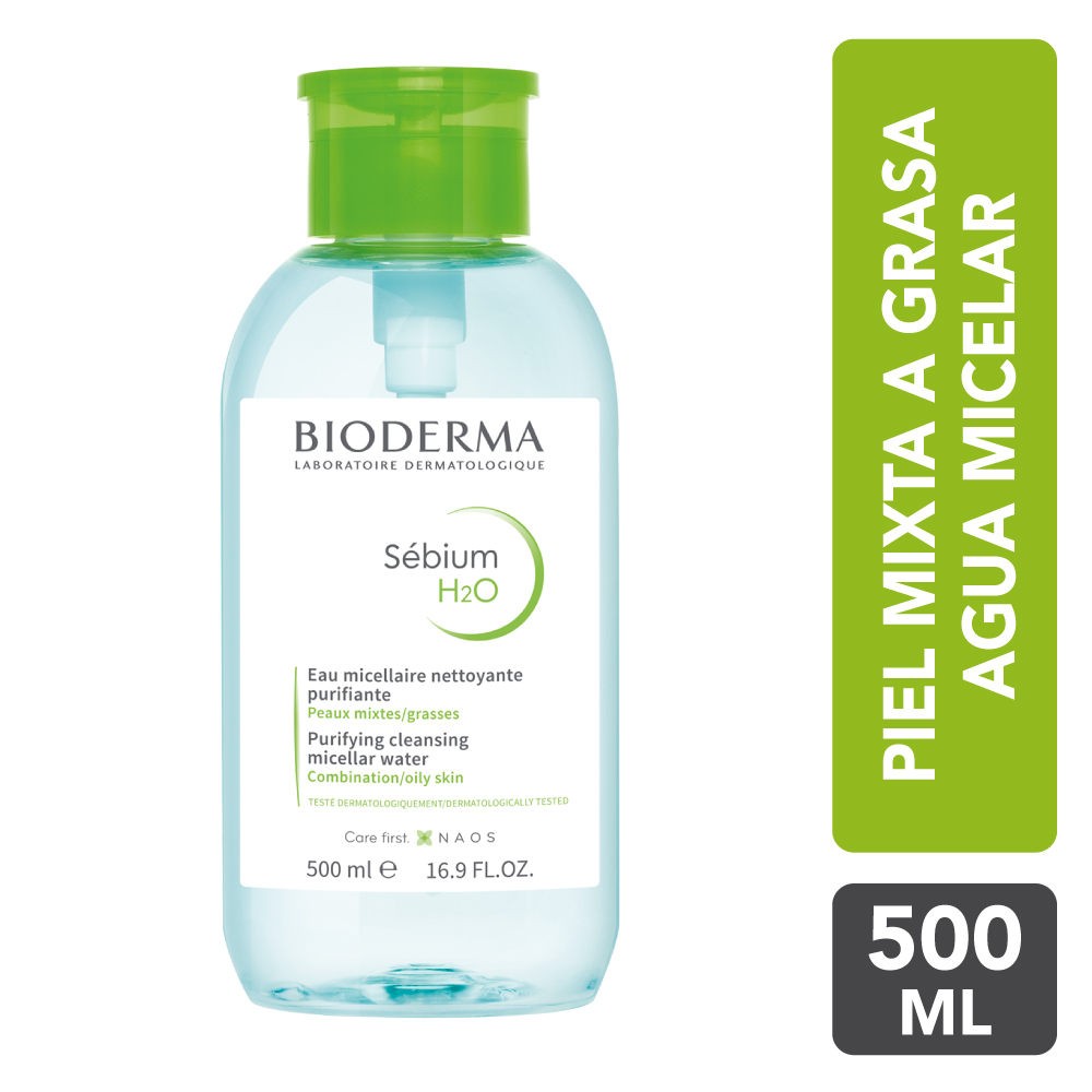 Bioderma Sebium H2O Agua Micelar 500ml