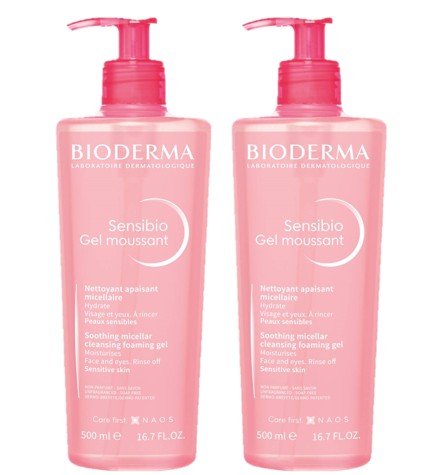 Dúo Sensibio Gel Moussant 500 ml- para piel sensible